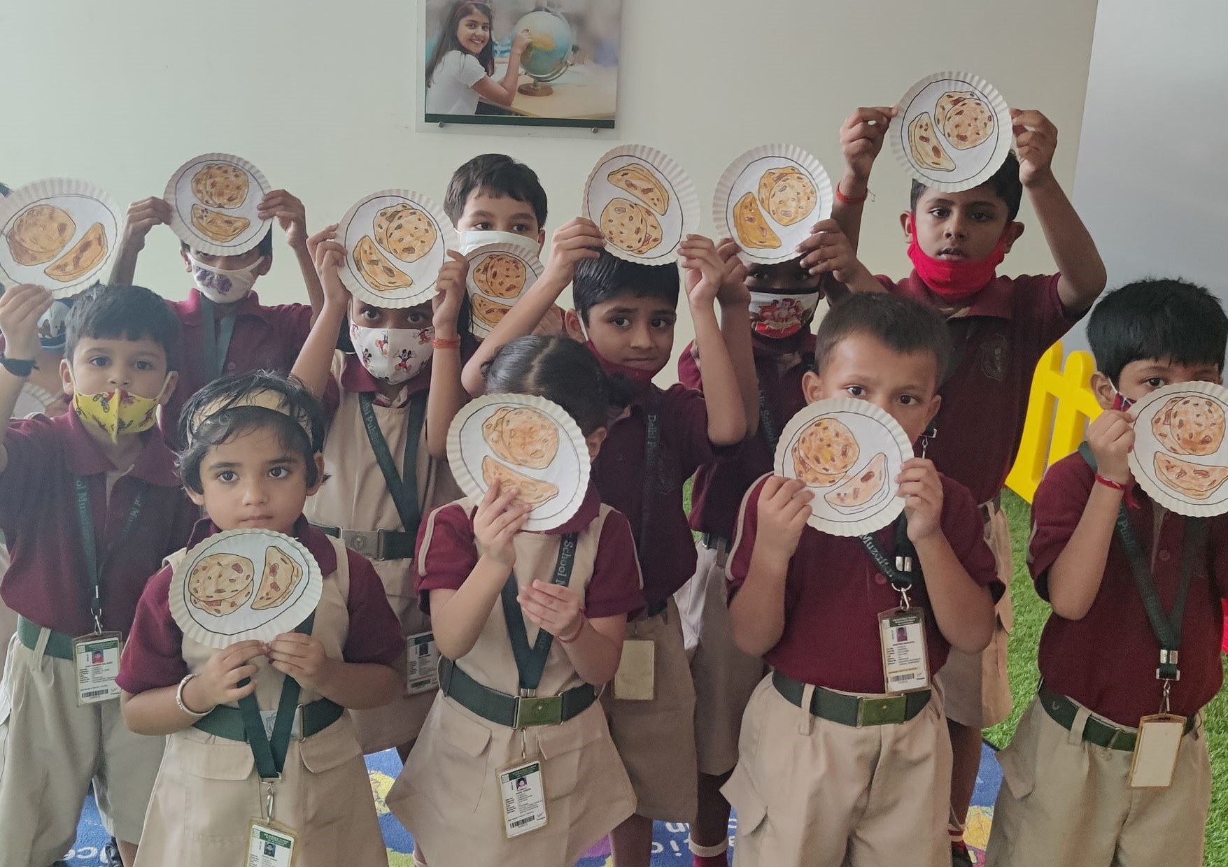 Paratha Day(Pre-Primary Creative Activity) September 22nd, 2022