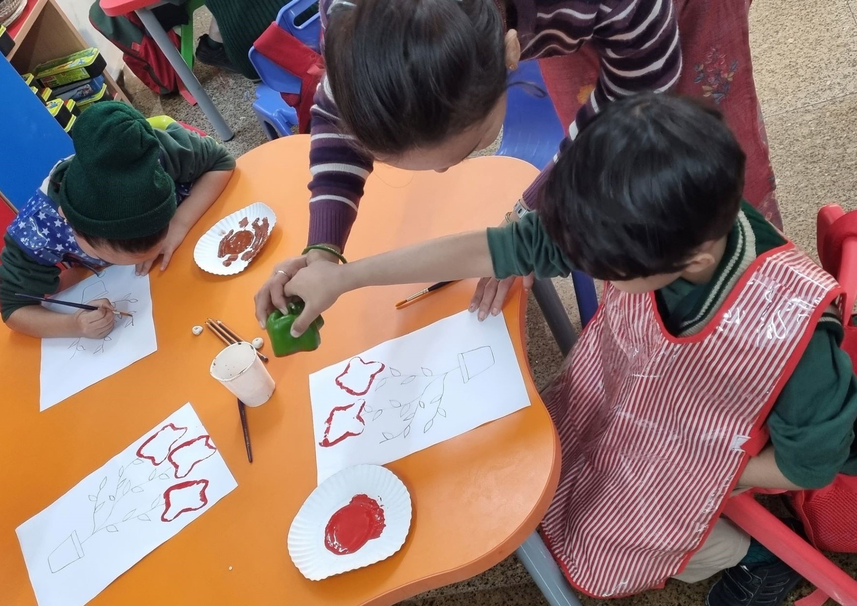 Veggies Art (Creative Activity for Pre-Primary) – Feb 17, 2023