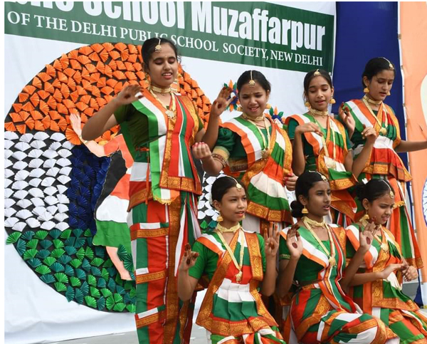 Independence Day Celebrations Delhi Public School Muzaffarpur